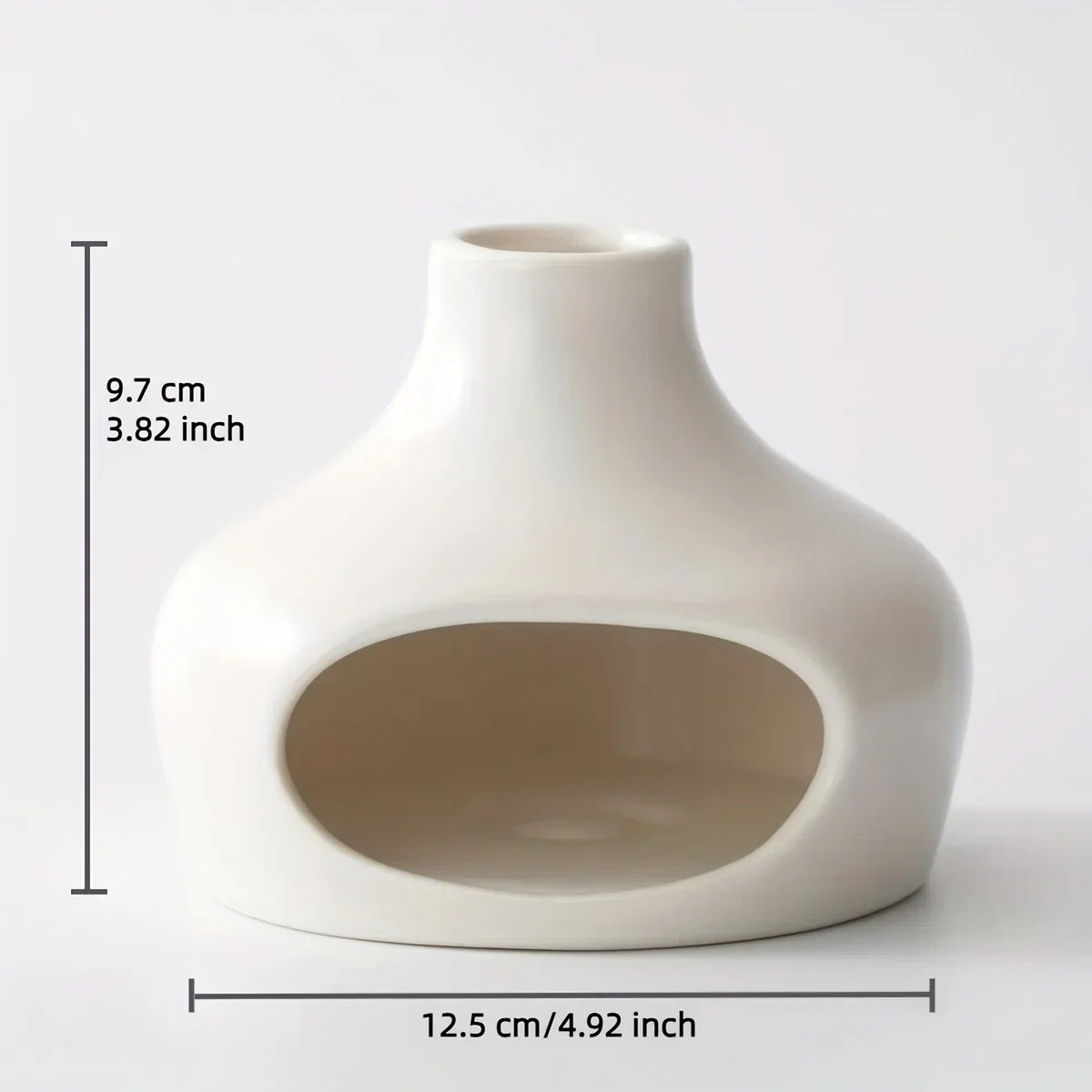 Ceramiczny Spokój – minimalistyczny palnik do aromaterapii 🧘‍♀️